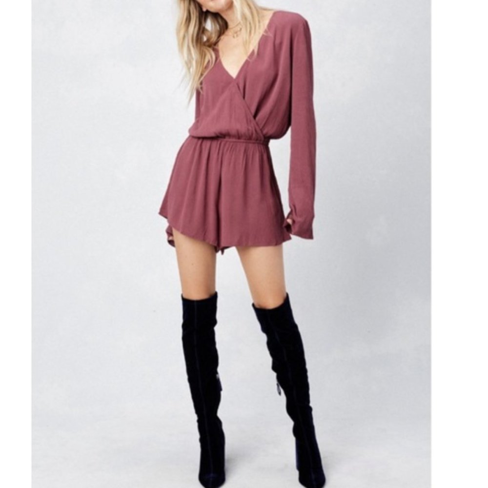 NWT pink romper